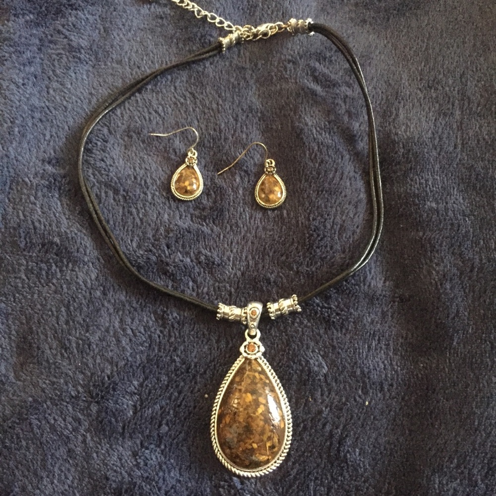 Brighton Necklace and earrings set